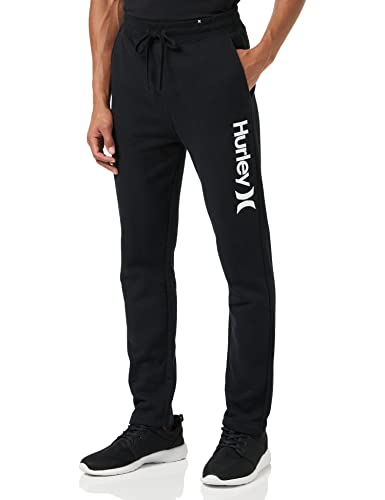 Hurley Herren M OAO Track Pant Lässige Hose, schwarz, M von Hurley