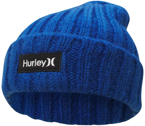 Hurley Herren M Squaw Beanies, Küstenblau, Einheitsgröße von Hurley