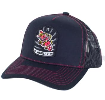 Hurley Herren M Wild Things Trucker Verschluss, schwarz 2, Einheitsgröße von Hurley