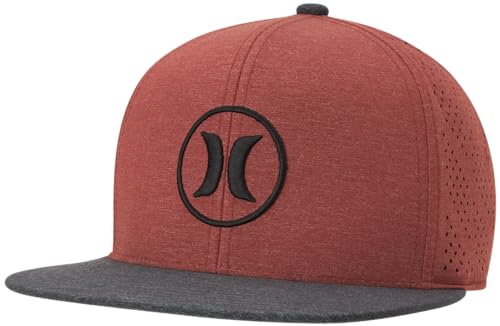 Hurley Herren Mütze - Leichte Phantom Core Snapback Baseball Cap, Edles Rot, Einheitsgröße Hurley Herren Mütze - Leichte Phantom Core Snapback Baseball Cap, Edles Rot, Einheitsgröße von Hurley