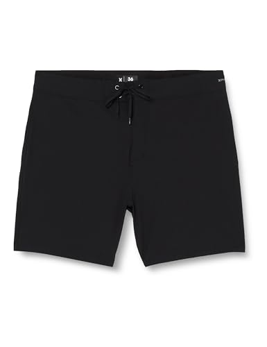 Hurley Herren Phantom Heftklammer, 45,7 cm Boardshorts, Schwarz, 6 von Hurley