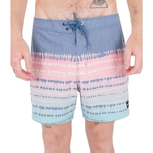 Hurley Herren Phantom Naturals Sessions 40 cm Boardshorts, Blue Void, 42 von Hurley