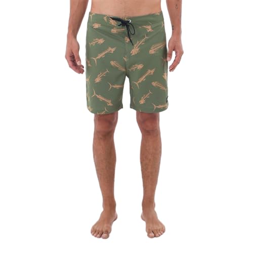 Hurley Herren Phantom-eco Classic 4,7 M Boardshorts, Kohlefarn, 6 von Hurley