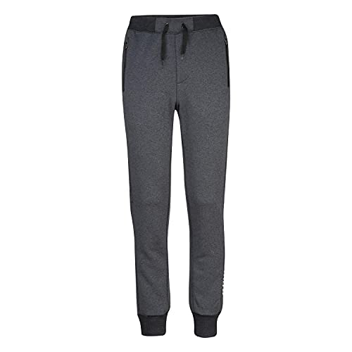 Hurley Jungen Hrlb Naturals Fleece Pant Lässige Hose, Schwarz meliert 8, 10 años von Hurley