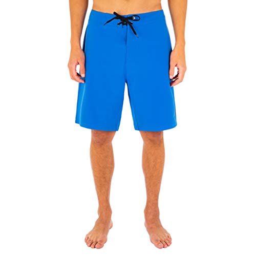 Hurley Men's One and Only Phantom Solid 20" Board Short, Signal Blue, 33 von Hurley