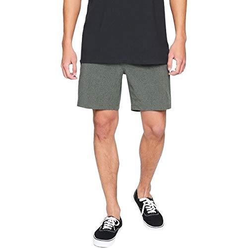 Hurley Men's Phantom Hybrid Walkshorts Black Heather 32W x 20L von Hurley