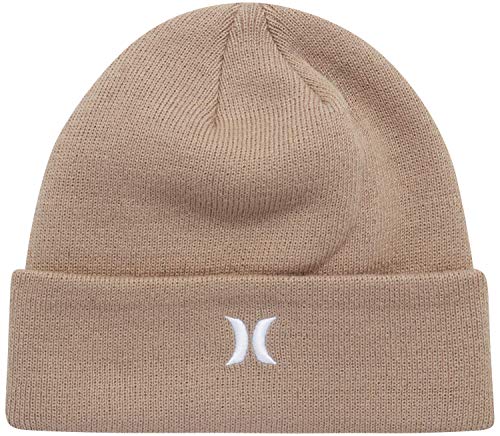 Hurley Herren M Icon Cuff Beanie Baseballkappe, Khaki, Einheitsgröße von Hurley