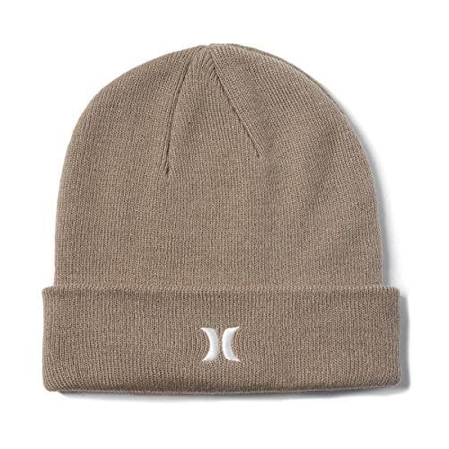 Hurley Herren M Icon Cuff Beanie Baseballkappe, Khaki, Einheitsgröße von Hurley