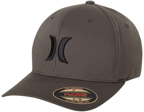 Hurley One & Only Men's Hat, Size Large-X-Large, Solid Dark Grey von Hurley