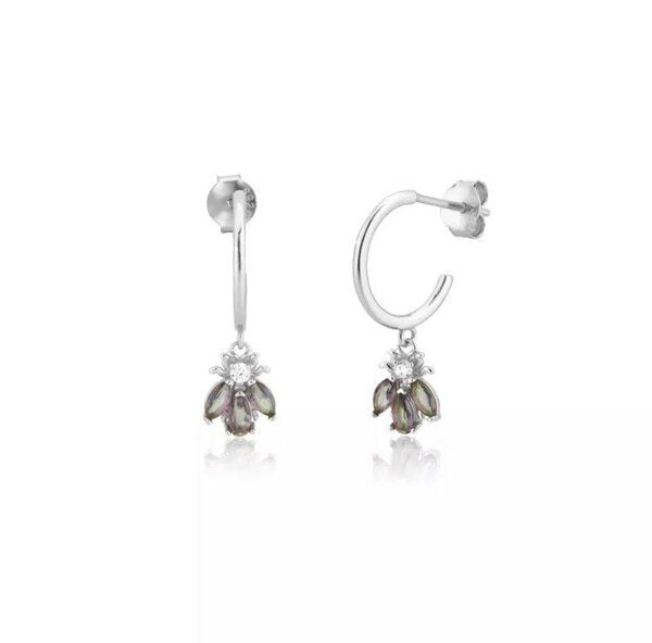 Hurtig Lane Bee Lovely Jewel Hoops von Hurtig Lane