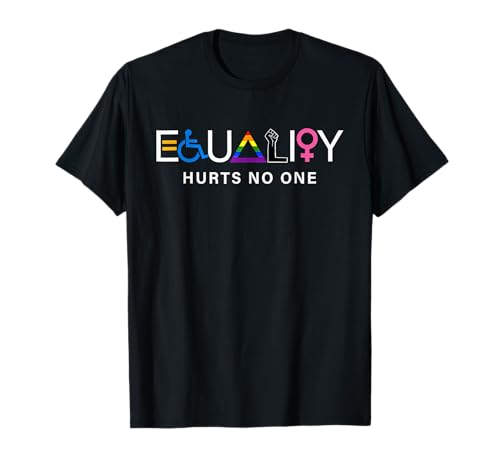 Hurts No One LGBTQ Pride Menschenrechte Männer Frauen T-Shirt Hurts No One LGBTQ Pride Menschenrechte Männer Frauen T-Shirt von Hurts No One LGBTQ Pride Human Rights Men Women