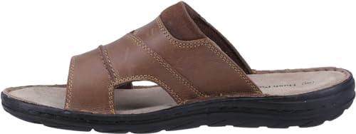 Hush Puppies Bogenschütze Sandale Herren Sommer, hautfarben, 42 EU von Hush Puppies