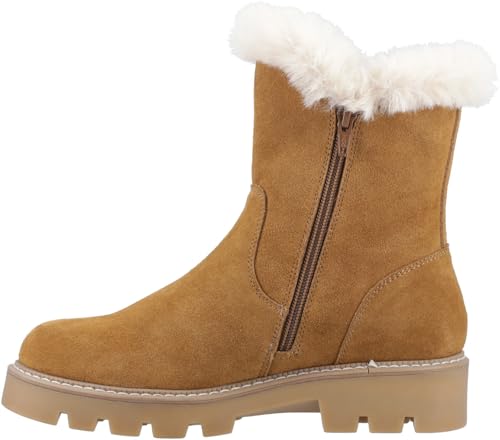 Hush Puppies Damen Ambre Zip Boot, hautfarben, 38 EU von Hush Puppies