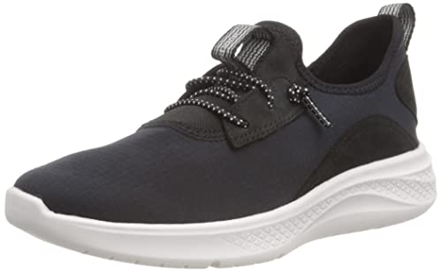 Hush Puppies Damen Elevate Bungee Sneaker, Schwarz, 40.5 EU von Hush Puppies