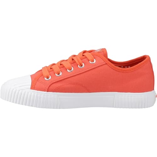 Hush Puppies Damen Freya Canvas Trainer, Orange, 38 EU von Hush Puppies