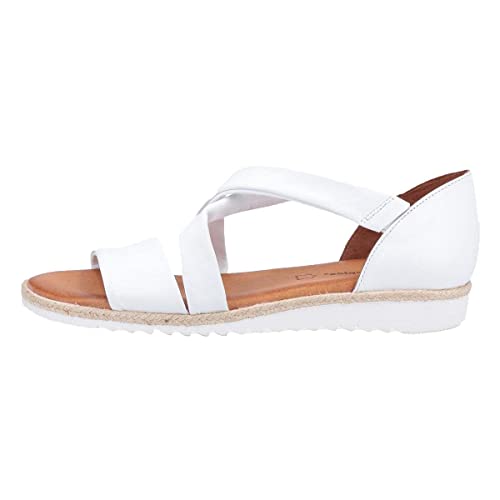 Hush Puppies Damen Gemma Sandalen Espadrilles, weiß, 39 EU von Hush Puppies