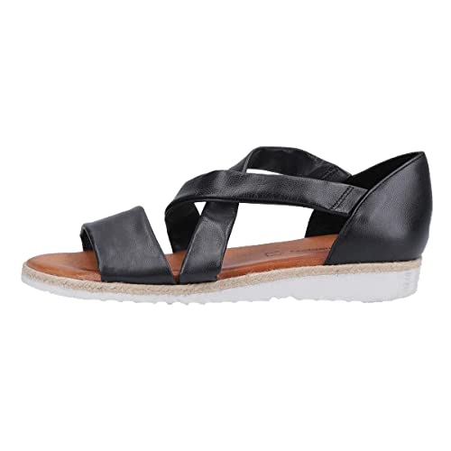 Hush Puppies Damen Gemma Sandalen Espadrilles, Schwarz, 40 EU von Hush Puppies