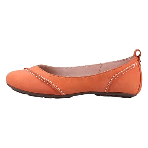 Hush Puppies Damen Janessa Ballerinas, Orange, 43 EU von Hush Puppies