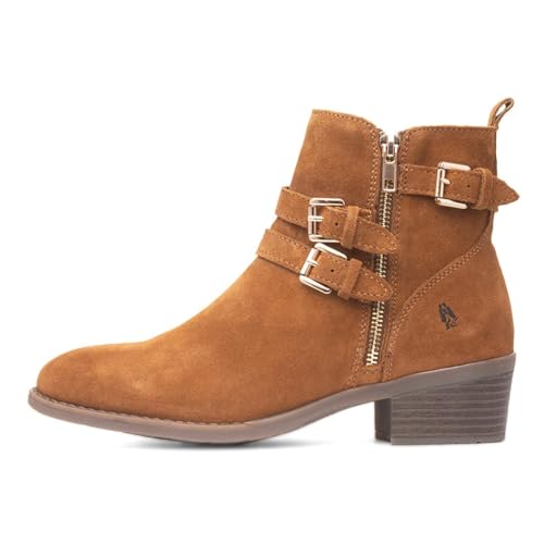 Hush Puppies Damen Jenna Stiefelette, hautfarben, 39 EU von Hush Puppies