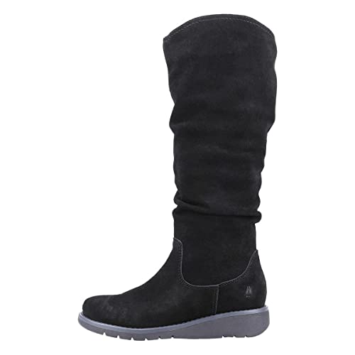 Hush Puppies Damen Lucinda Kniehohe Stiefel, Schwarz, 35.5 EU von Hush Puppies