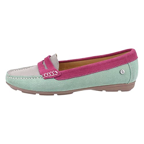 Hush Puppies Damen Margot Multi Loafer Slipper, Grün Rosa Grau, 35.5 EU von Hush Puppies