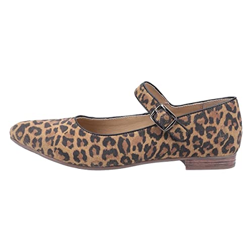 Hush Puppies Damen Melissa Strap Mary Jane Schuh, Leopard, 37 EU von Hush Puppies