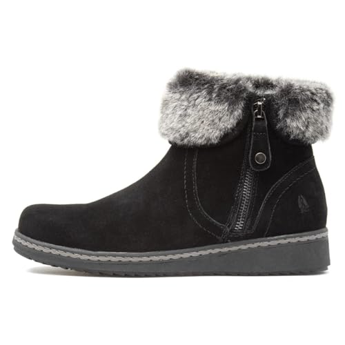 Hush Puppies Damen Penny Kurzschaft Stiefel, Schwarz (Black Black), 36 EU von Hush Puppies