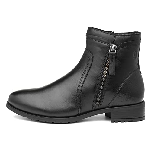 Hush Puppies Damen Scarlett Stiefelette, Schwarz, 36 EU von Hush Puppies
