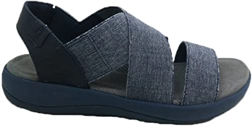 Hush Puppies Damen Sophia Sandale, Navy, 38 EU von Hush Puppies