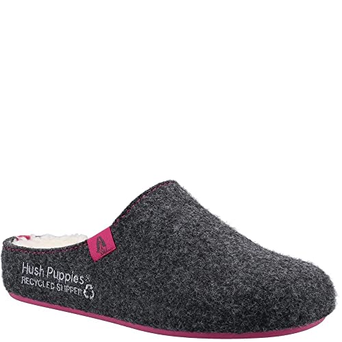 Hush Puppies Damen The Good Slipper Hausschuh, anthrazit, 39 EU von Hush Puppies