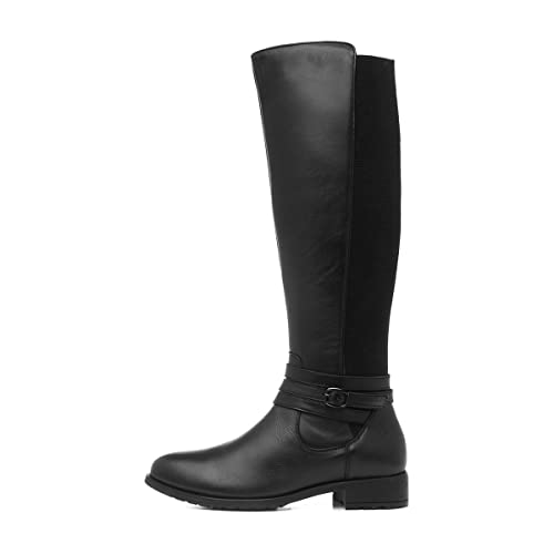 Hush Puppies Damen Vanessa Halblange Stiefel, Schwarz, 36 EU von Hush Puppies