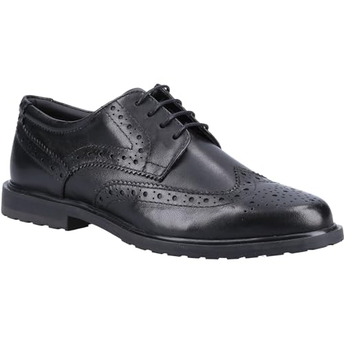 Hush Puppies Damen Verity Brogue Oxford, Schwarz, 40.5 EU von Hush Puppies