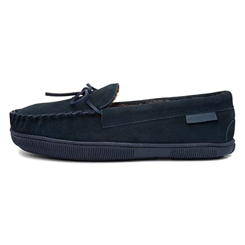 Hush Puppies Herren Ace Flache Hausschuhe, Blau (Navy Navy), 42 EU von Hush Puppies