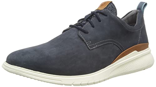 Hush Puppies Herren Advance Schnürschuh Sneaker, Navy, 40 EU von Hush Puppies