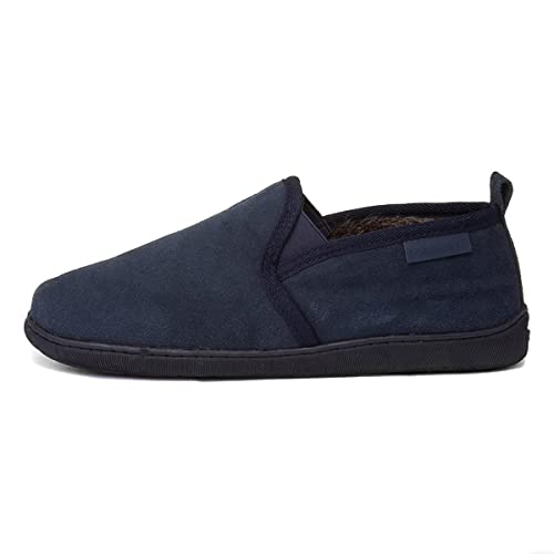 Hush Puppies Herren Arnold Flache Hausschuhe, Blau (Navy Navy), 45.5 EU von Hush Puppies