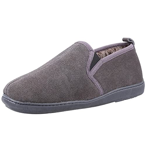 Hush Puppies Herren Arnold Hausschuh, grau, 39.5 EU von Hush Puppies