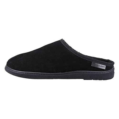 Hush Puppies Herren Ashton Hausschuh, Schwarz, 46.5 EU von Hush Puppies