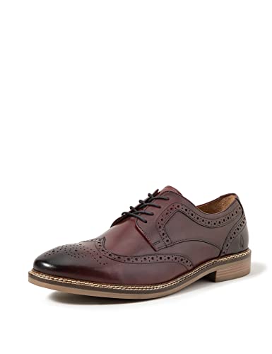 Hush Puppies Herren Bryson Oxford, Gr. 43 EU, Bordo (Rot) von Hush Puppies