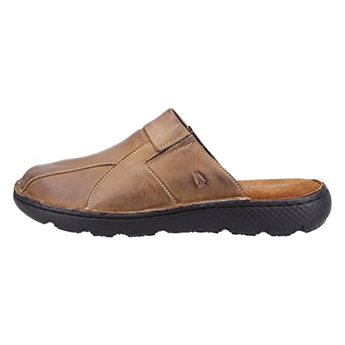 Hush Puppies Herren Carson Mule Schiebe-Sandalen, olivgrün, 41 EU von Hush Puppies