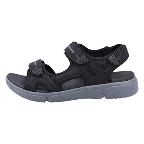 Hush Puppies Herren Castro Sandal Sportsandale, Schwarz, 40.5 EU von Hush Puppies