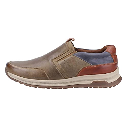 Hush Puppies Herren Cole Slip on Sneaker, Khaki, 43 EU von Hush Puppies