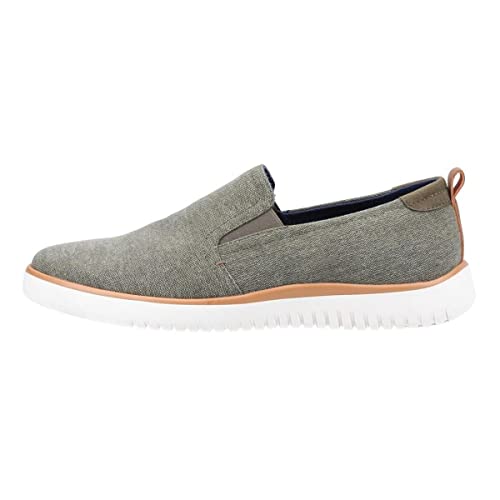 Hush Puppies Herren Danny Slip on Sneaker, Khaki, 39.5 EU Hush Puppies Herren Danny Slip on Sneaker, Khaki, 39.5 EU von Hush Puppies