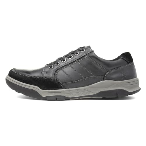 Hush Puppies Herren Finley Oxford, Schwarz, 39.5 EU von Hush Puppies