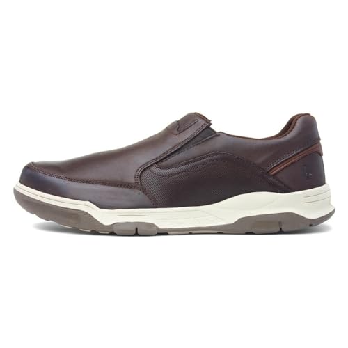 Hush Puppies Herren Fletcher Mokassin, Coffee, 42 EU von Hush Puppies