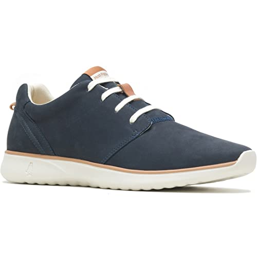 Hush Puppies Herren Gutes Schnürleder Sneaker, Navy, 42 EU von Hush Puppies