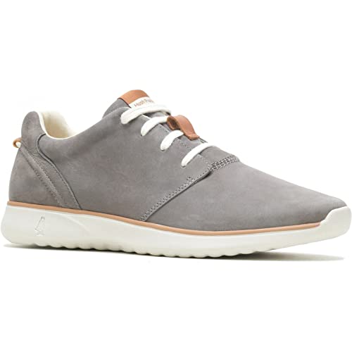 Hush Puppies Herren Gutes Schnürleder Sneaker, grau, 40.5 EU von Hush Puppies