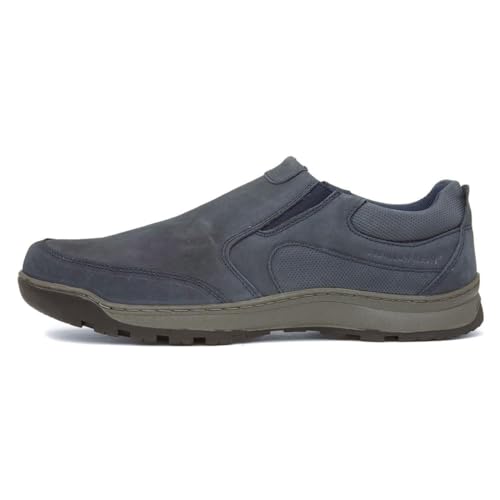 Hush Puppies Herren Jasper Slipper, Blau (Navy Nubuck Navy), 43 EU von Hush Puppies