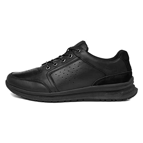 Hush Puppies Herren Joseph Sneaker, Schwarz, 42 EU von Hush Puppies