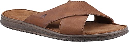 Hush Puppies Herren Nile Cross Over Sandale, braun, 42 EU von Hush Puppies