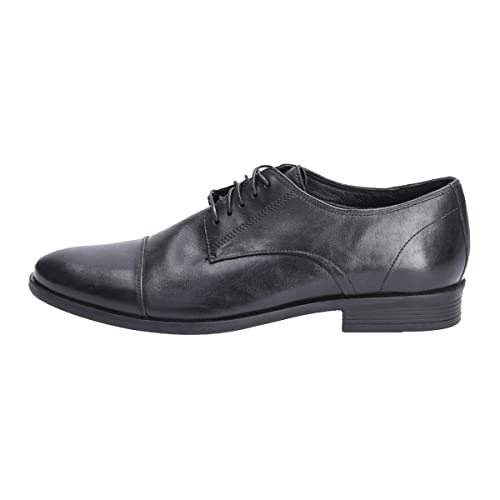 Hush Puppies Herren Ollie Derbys, Schwarz (Black Black), 42 EU von Hush Puppies